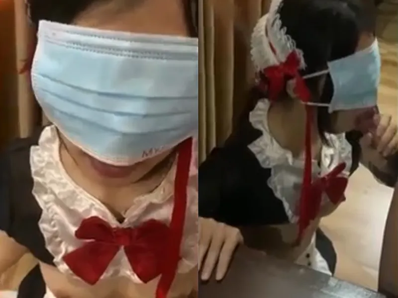 Con ghệ việt dâm cosplay nô lệ liếm mút con buồi điêu luyện